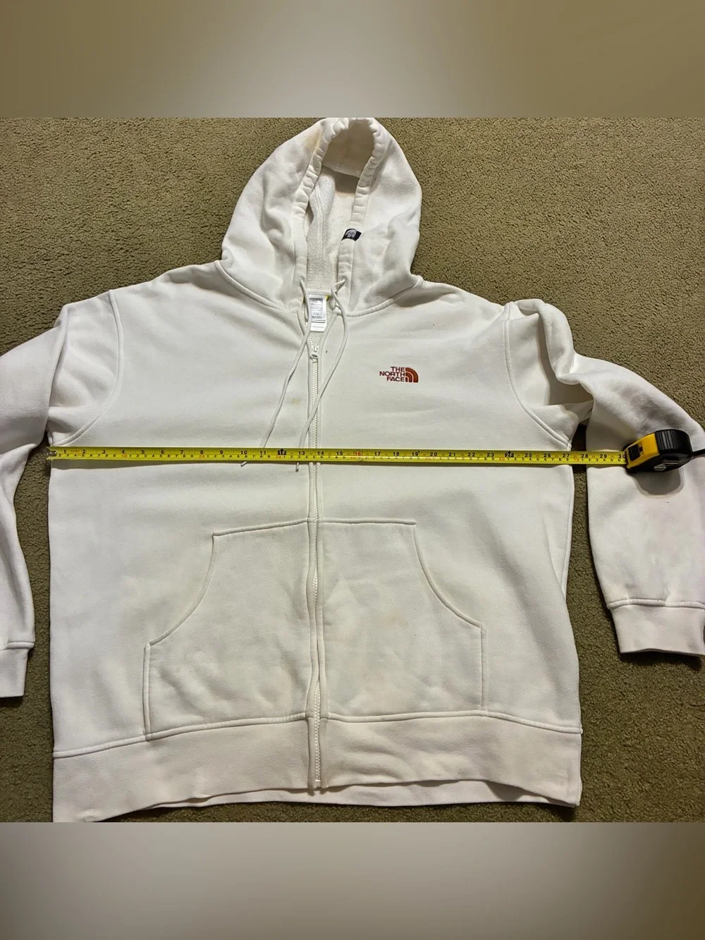 The North Face white full
